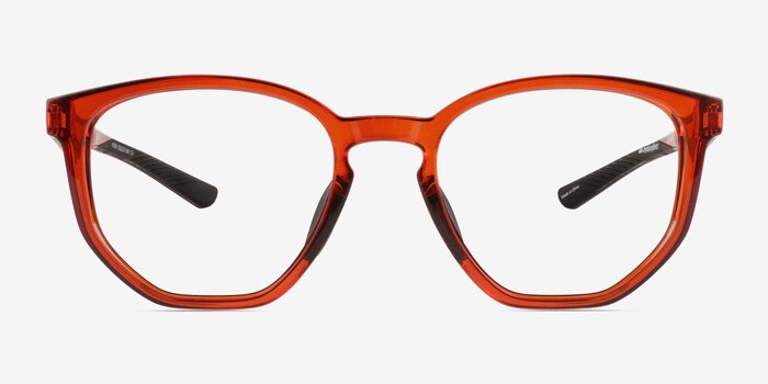 Atom Clear Orange Eco-friendly Eyeglass Frames from EyeBuyDirect