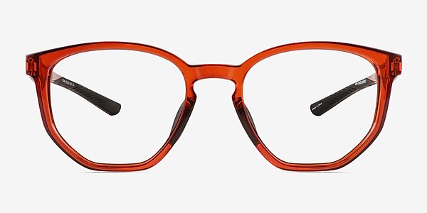 Atom Clear Orange Plastique Montures de lunettes de vue