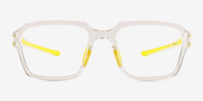 Phys Clear Yellow Éco-responsable Montures de lunettes de vue d'EyeBuyDirect