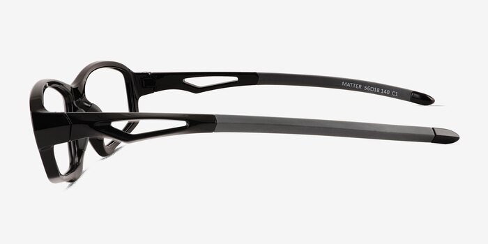 Matter Noir Éco-responsable Montures de lunettes de vue d'EyeBuyDirect