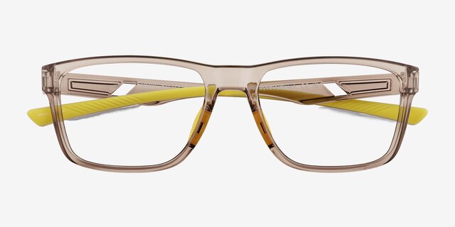 Dual Clear Gray Eco-friendlyEyeglass Frames from EyeBuyDirect, Closed View
