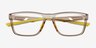Dual Clear Gray Eco-friendlyEyeglass Frames from EyeBuyDirect, Closed View