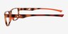 Dual Tortoise PlasticEyeglass Frames from EyeBuyDirect, Side View