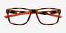 Dual Tortoise PlasticEyeglass Frames from EyeBuyDirect, Closed View