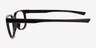 Oxygen Black Eco-friendlyEyeglass Frames from EyeBuyDirect, Side View