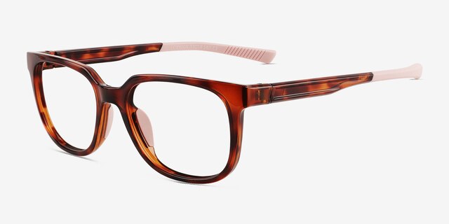 Oxygen Tortoise Eco-friendlyEyeglass Frames from EyeBuyDirect, Angle View