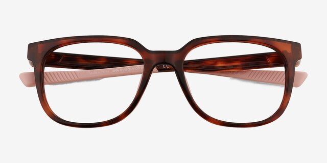 Oxygen Tortoise Eco-friendlyEyeglass Frames from EyeBuyDirect, Closed View