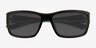 Ion Black PlasticSunglass Frames from EyeBuyDirect, Closed View