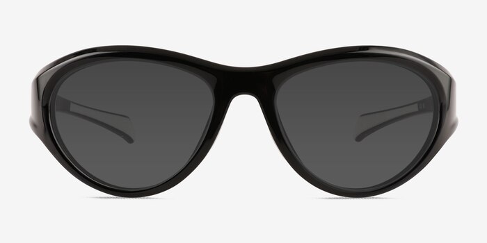 Bedrock Shiny Black Éco-responsable Soleil de Lunette de vue d'EyeBuyDirect