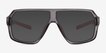 Geo Clear Gray PlasticSunglass Frames from EyeBuyDirect, Front View