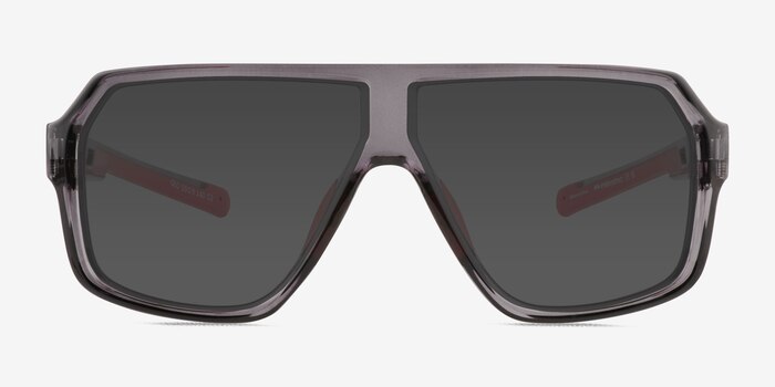 Geo Clear Gray Eco-friendly Sunglass Frames from EyeBuyDirect