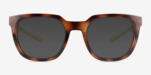 Force Brown Tortoise PlasticSunglass Frames from EyeBuyDirect, Front View