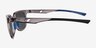 Force Clear Gray PlasticSunglass Frames from EyeBuyDirect, Side View