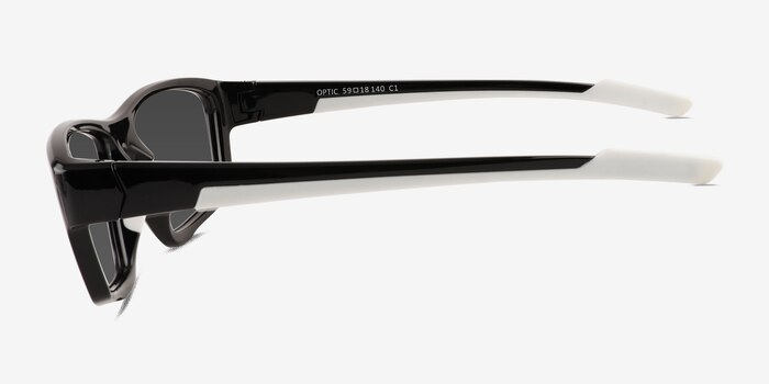 Optic Black Eco-friendly Sunglass Frames from EyeBuyDirect