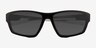 Optic Black Eco-friendlySunglass Frames from EyeBuyDirect, Closed View