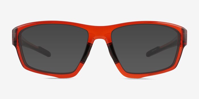 Optic Clear Orange Eco-friendly Sunglass Frames from EyeBuyDirect