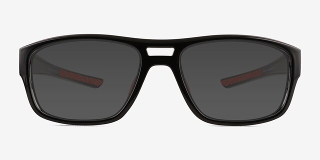 Joule Black Eco-friendlySunglass Frames from EyeBuyDirect, Front View