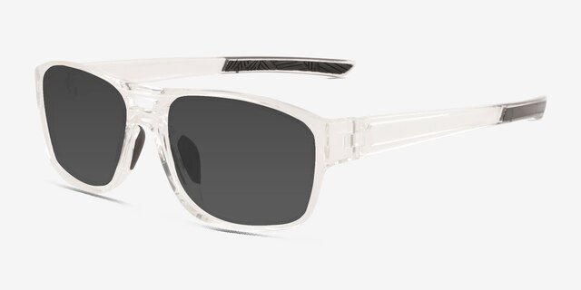 Joule Clear Eco-friendlySunglass Frames from EyeBuyDirect, Angle View