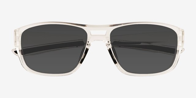 Joule Clear Eco-friendlySunglass Frames from EyeBuyDirect, Closed View