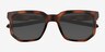 Pillar Tortoise PlasticSunglass Frames from EyeBuyDirect, Closed View