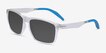 Oates Clear PlasticSunglass Frames from EyeBuyDirect, Angle View