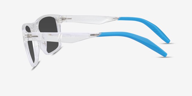 Oates Clear PlasticSunglass Frames from EyeBuyDirect, Side View