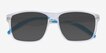 Oates Clear PlasticSunglass Frames from EyeBuyDirect, Closed View