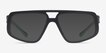 Rodgers Black PlasticSunglass Frames from EyeBuyDirect, Front View