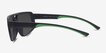 Rodgers Black PlasticSunglass Frames from EyeBuyDirect, Side View