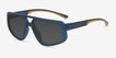 Rodgers Navy PlasticSunglass Frames from EyeBuyDirect, Angle View