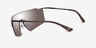 Ward Bronze MetalSunglass Frames from EyeBuyDirect, Side View