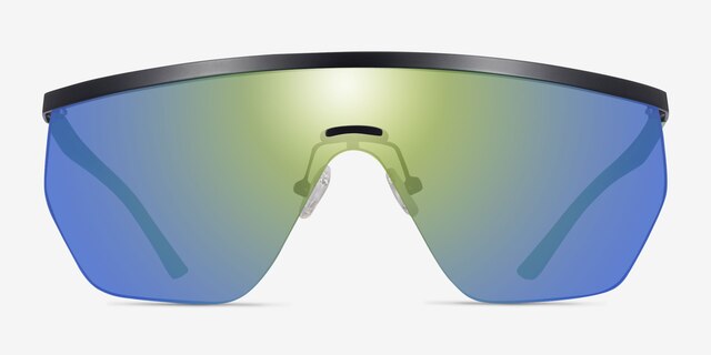 Murray Black MetalSunglass Frames from EyeBuyDirect, Front View