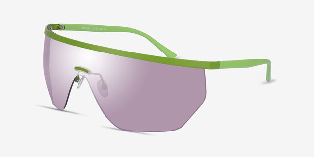 Murray Green MetalSunglass Frames from EyeBuyDirect, Angle View
