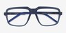 Spears Navy PlasticEyeglass Frames from EyeBuyDirect, Closed View