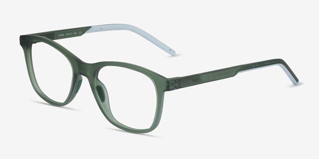 Vonn Green PlasticEyeglass Frames from EyeBuyDirect, Angle View