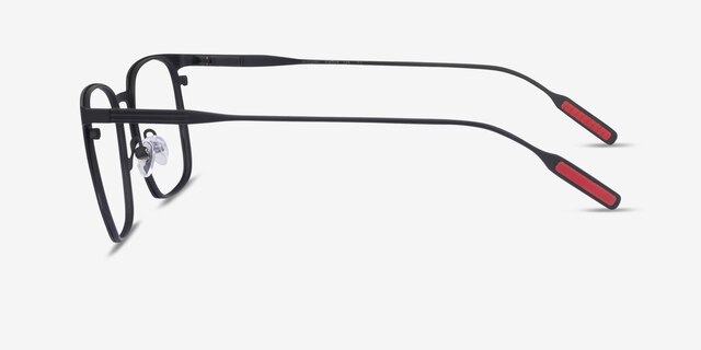 Williams Black MetalEyeglass Frames from EyeBuyDirect, Side View
