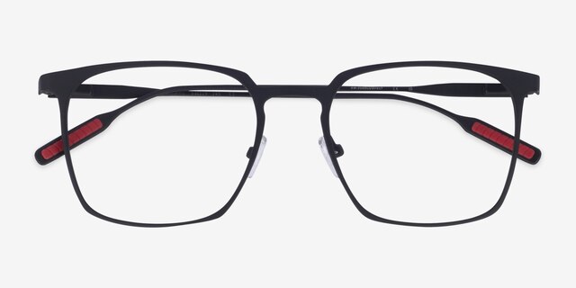 Williams Black MetalEyeglass Frames from EyeBuyDirect, Closed View