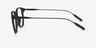 Smith Black AcetateEyeglass Frames from EyeBuyDirect, Side View