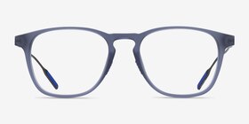 Smith Bleu Acétate Montures de lunettes de vue d'EyeBuyDirect, Vue de Face