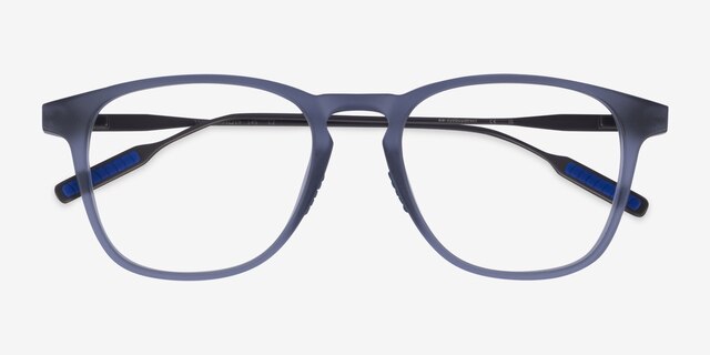 Smith Blue AcetateEyeglass Frames from EyeBuyDirect, Closed View