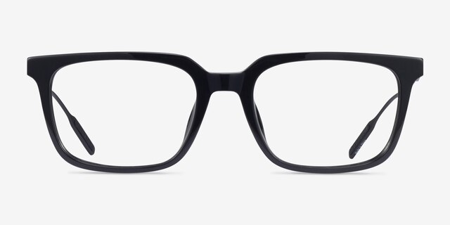 Woods Black AcetateEyeglass Frames from EyeBuyDirect, Front View