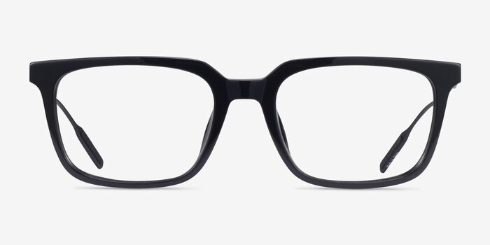 Woods Noir Acétate Montures de lunettes de vue d'EyeBuyDirect