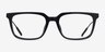 Woods Black AcetateEyeglass Frames from EyeBuyDirect, Front View