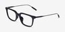 Woods Black AcetateEyeglass Frames from EyeBuyDirect, Angle View