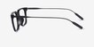Woods Black AcetateEyeglass Frames from EyeBuyDirect, Side View