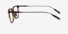 Woods Tortoise AcetateEyeglass Frames from EyeBuyDirect, Side View