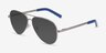 Spalding Gold AcetateSunglass Frames from EyeBuyDirect, Angle View