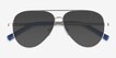 Spalding Gold MetalSunglass Frames from EyeBuyDirect, Closed View