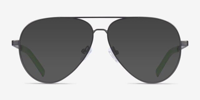 Spalding Black AcetateSunglass Frames from EyeBuyDirect, Front View