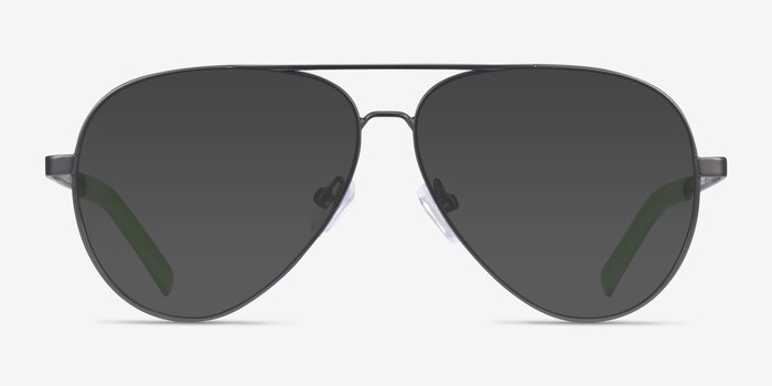 Spalding Noir Métal Soleil de Lunette de vue d'EyeBuyDirect